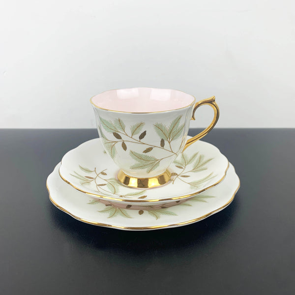 Royal Albert 'Braemar' tea trio