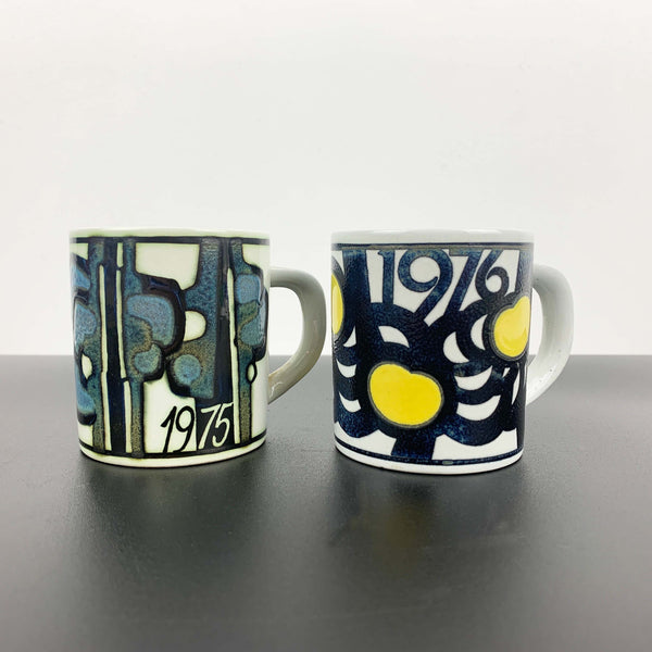 Royal Copenhagen annual year mugs - Small size - Various years sold separately