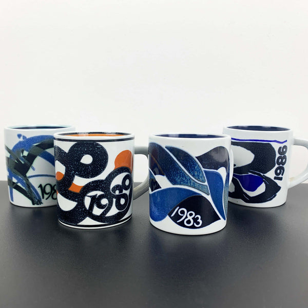 Royal Copenhagen annual year mugs - Small size - Various years sold separately