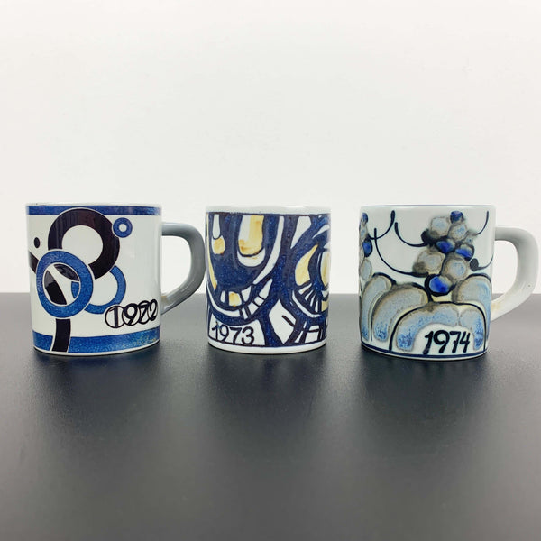 Royal Copenhagen annual year mugs - Small size - Various years sold separately