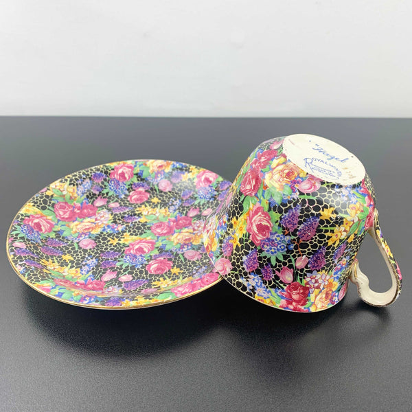 Royal Winton Grimwades 'Hazel' cup and saucer