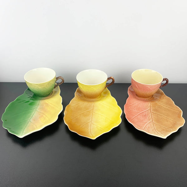 Royal Winton Leaf Tennis Sets - Sold Separately