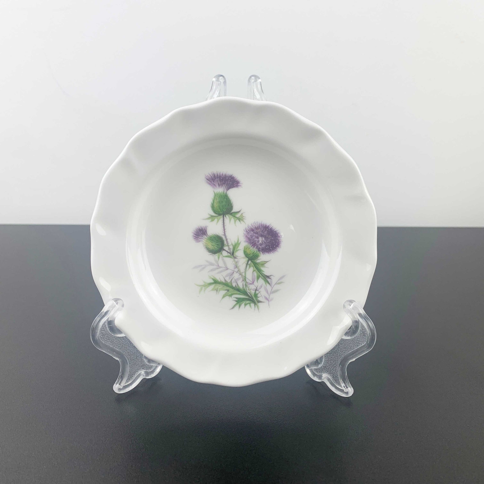 Luckenbooth Scotland Scottish Thistle pin dish