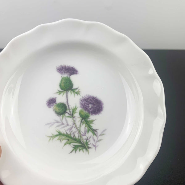 Luckenbooth Scotland Scottish Thistle pin dish