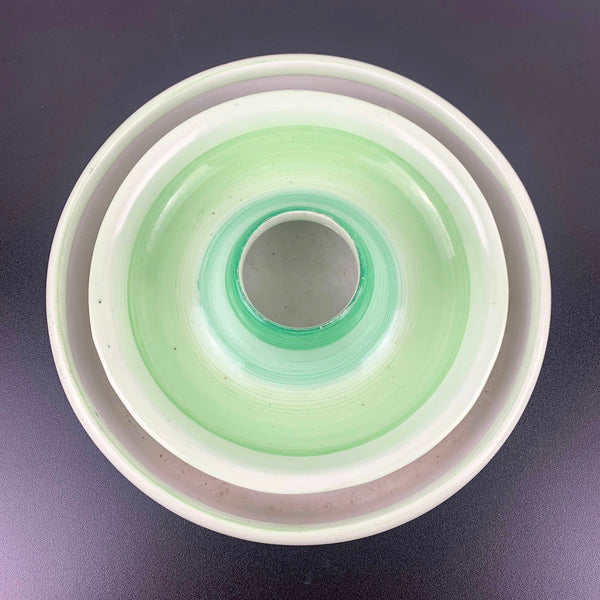 Shelley 'Harmony Ware' art deco ombre flower float bowl centrepiece