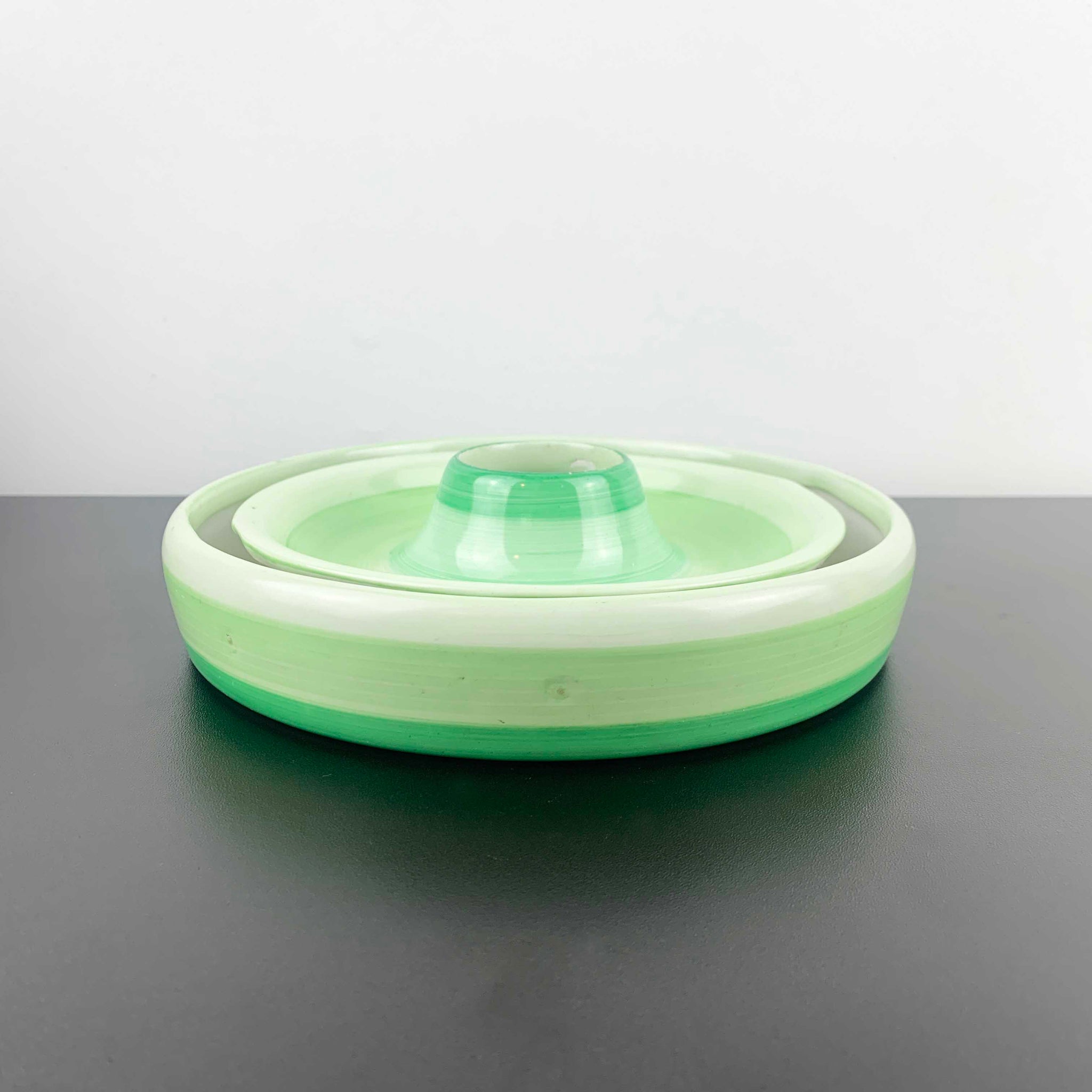 Shelley 'Harmony Ware' art deco ombre flower float bowl centrepiece