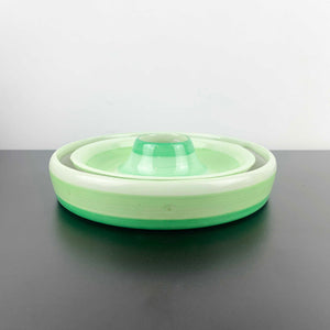 Shelley 'Harmony Ware' art deco ombre flower float bowl centrepiece