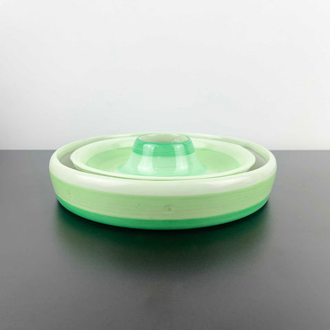 Shelley 'Harmony Ware' art deco ombre flower float bowl centrepiece