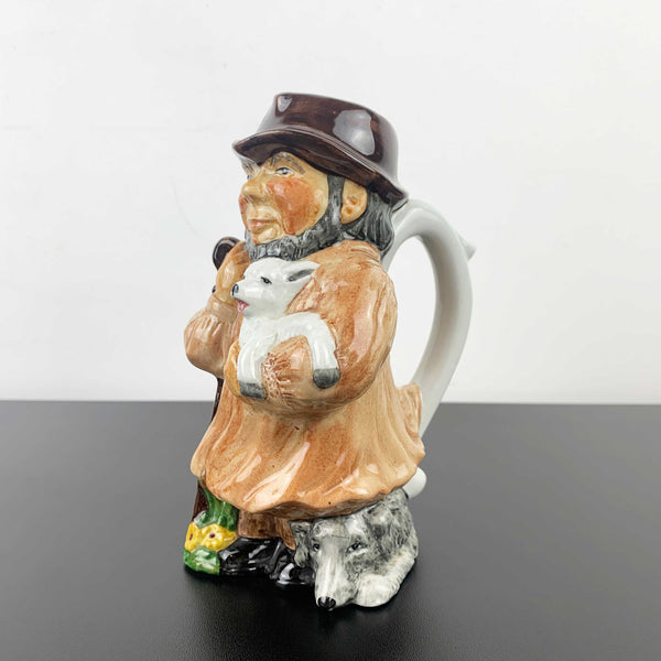 Roy Kirkham Pottery toby jug - The Shepherd