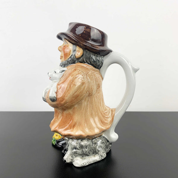 Roy Kirkham Pottery toby jug - The Shepherd