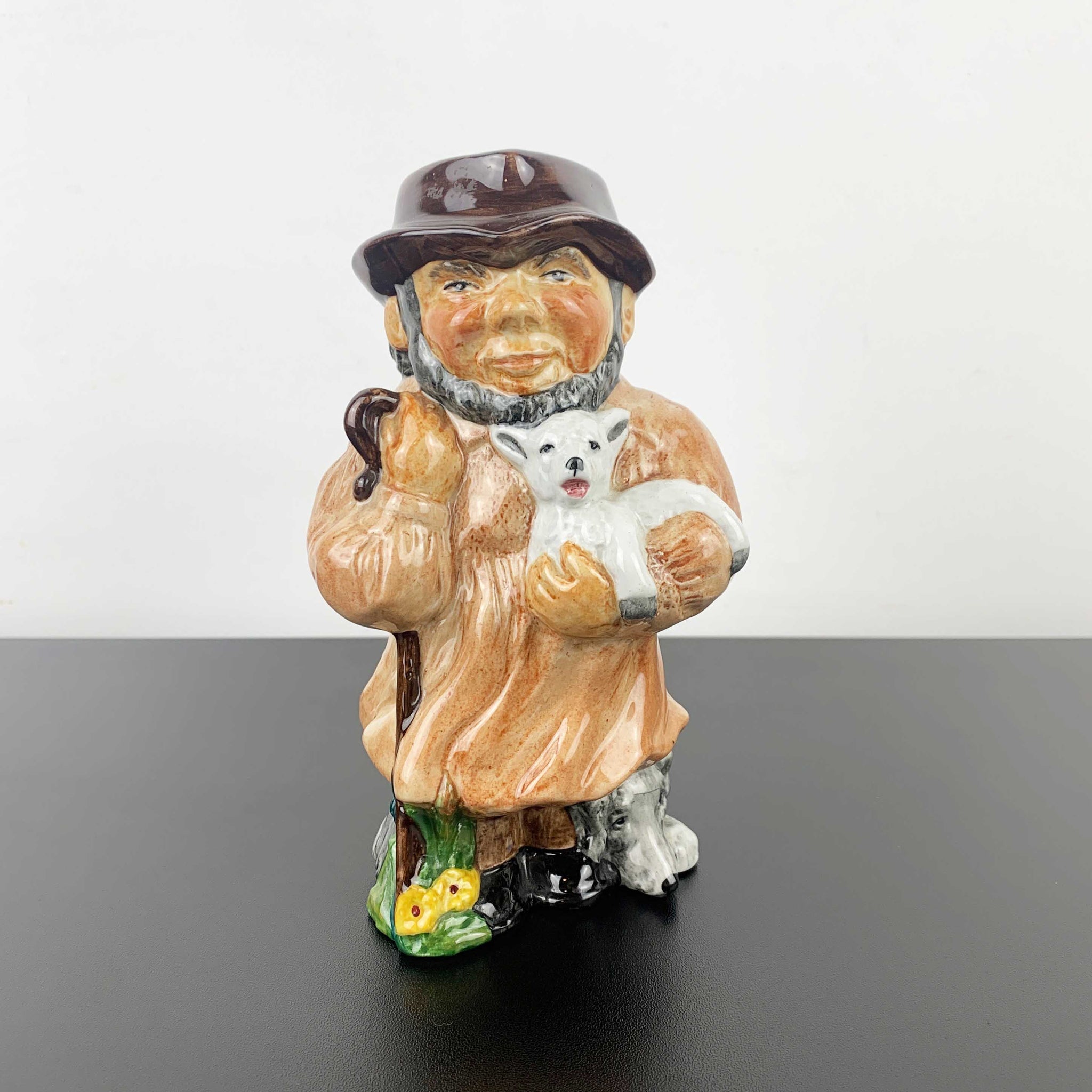 Roy Kirkham Pottery toby jug - The Shepherd