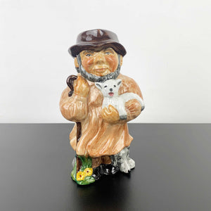 Roy Kirkham Pottery toby jug - The Shepherd