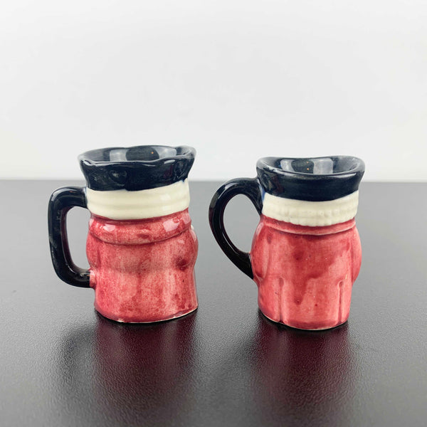 Shorter and Son Miniature Toby Jugs - Set of 2