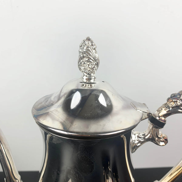 Silver plated brass coffee set NOS in original packaging/box