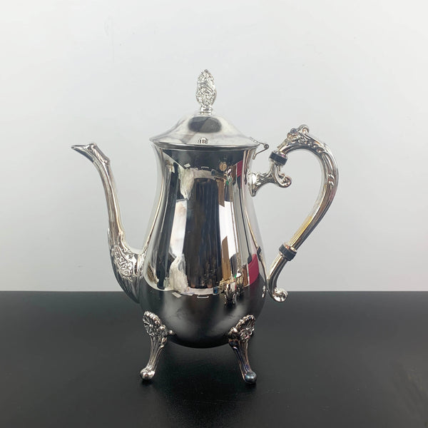 Silver plated brass coffee set NOS in original packaging/box