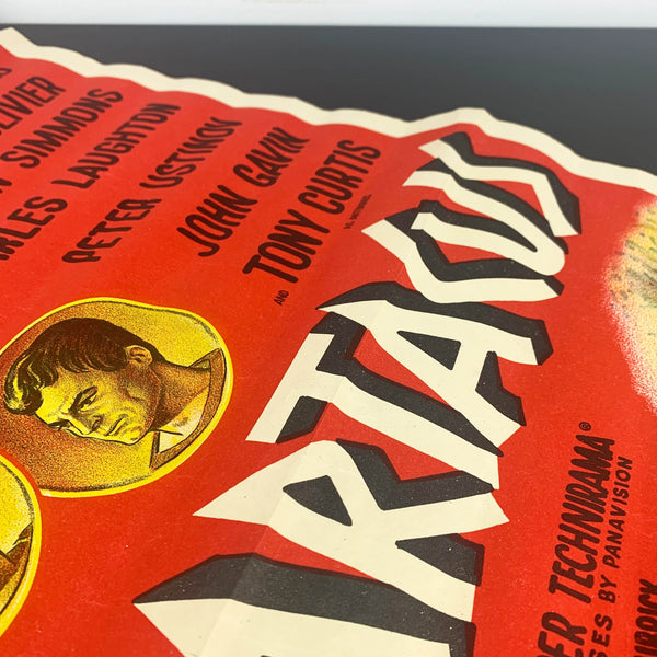 Australian original daybill movie poster - Stanley Kubrick's 'Spartacus' 1961