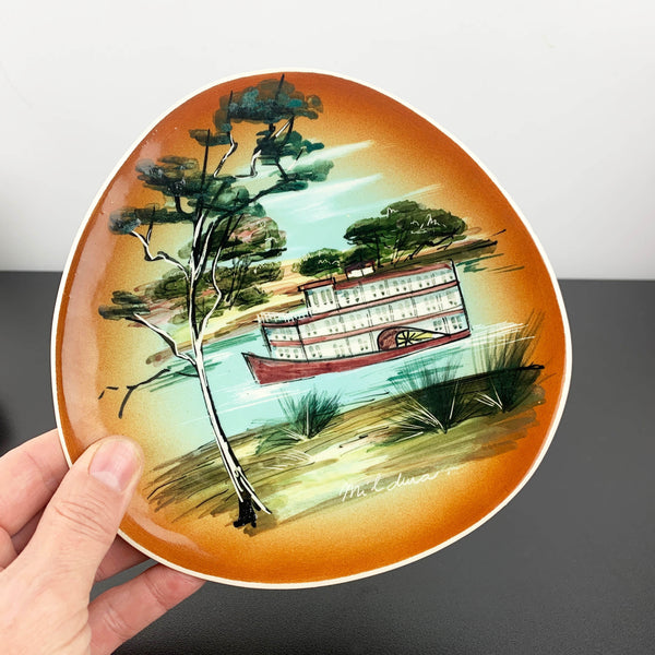 Studio Anna Mildura paddle steamer wall plate