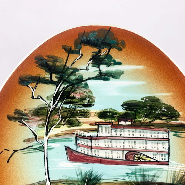 Studio Anna Mildura paddle steamer wall plate