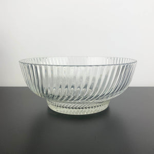 Swirl Pattern Large Footed Serving Bowl