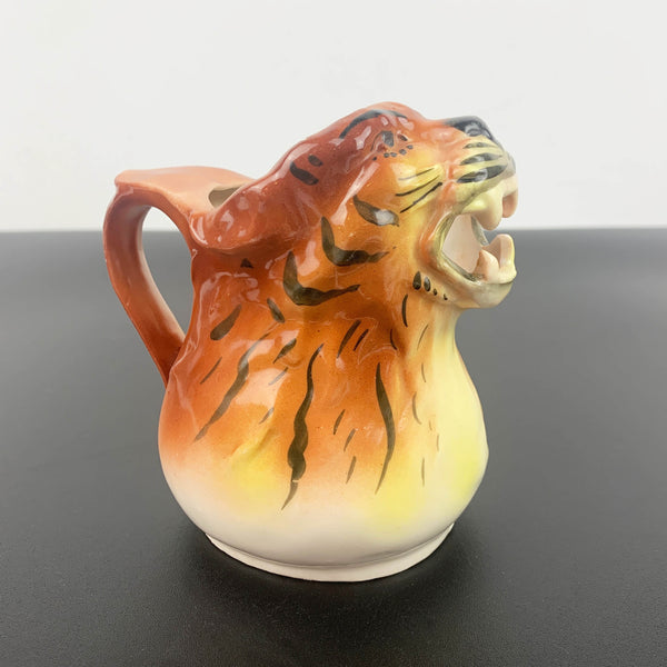 German porcelain rare tiger milk and sauce jug