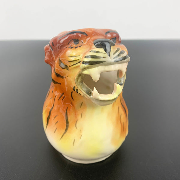 German porcelain rare tiger milk and sauce jug