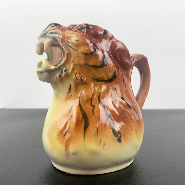 German porcelain rare tiger milk and sauce jug