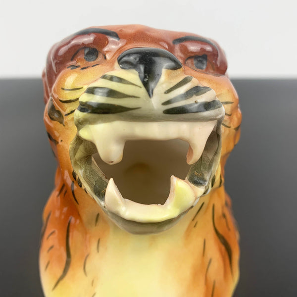 German porcelain rare tiger milk and sauce jug