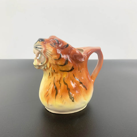 German porcelain rare tiger milk and sauce jug