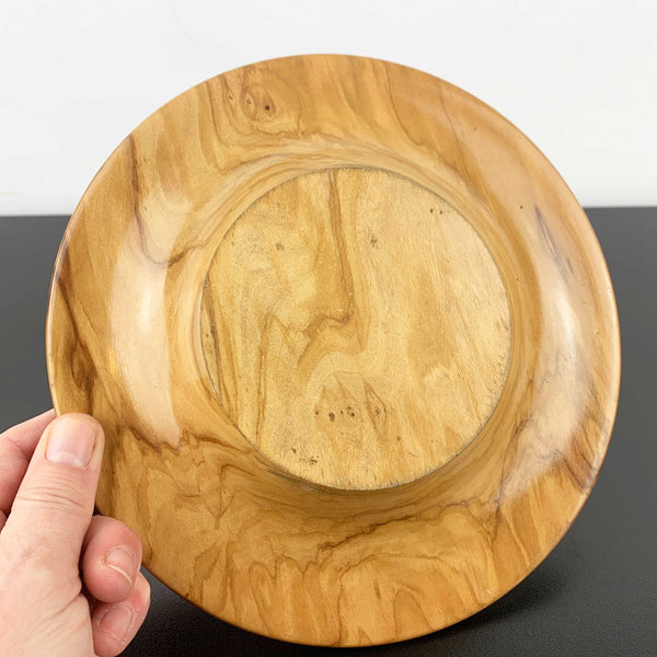 Handcrafted turned timber mid century ashtray