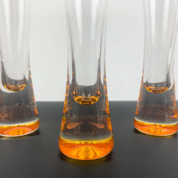 Veuve Clicquot promotional 'Trendy' champagne flute - Set of 3