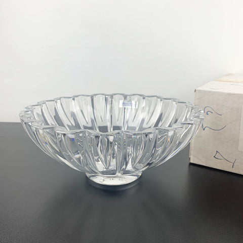 Villeroy & Boch 'Tondo' large crystal bowl - Boxed