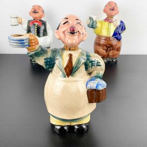 Mid century ceramic Italian waiter decanters - Sold separately