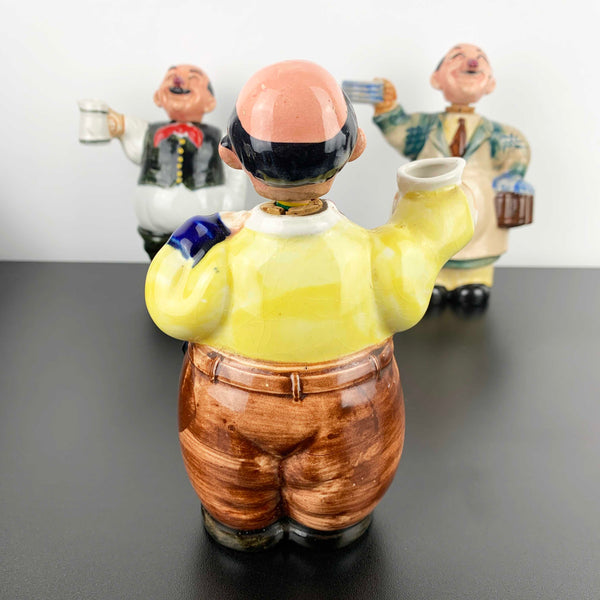 Mid century ceramic Italian waiter decanters - Sold separately