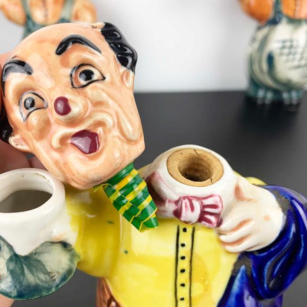 Mid century ceramic Italian waiter decanters - sold separately