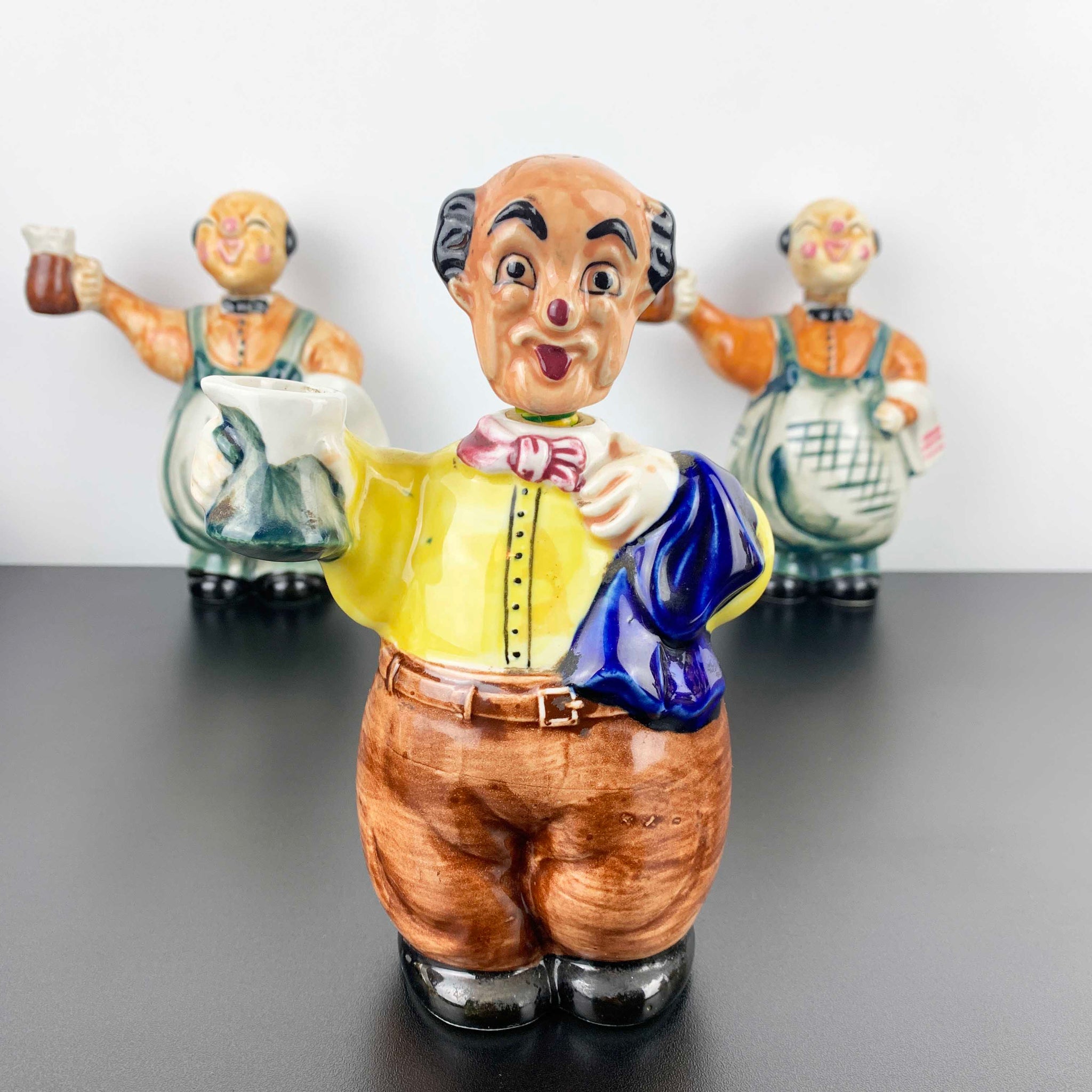 Mid century ceramic Italian waiter decanters - sold separately