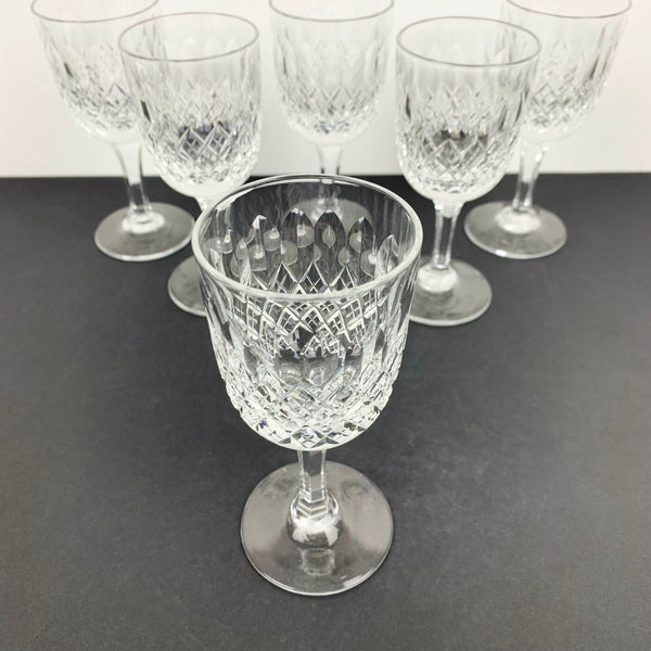 Thomas Webb 'Normandy' aperitif glasses top view
