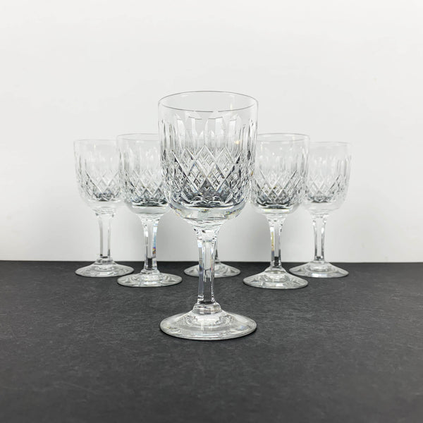 Thomas Webb 'Normandy' aperitif glasses set of 6