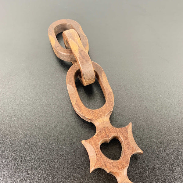 Vintage Welsh lovespoon