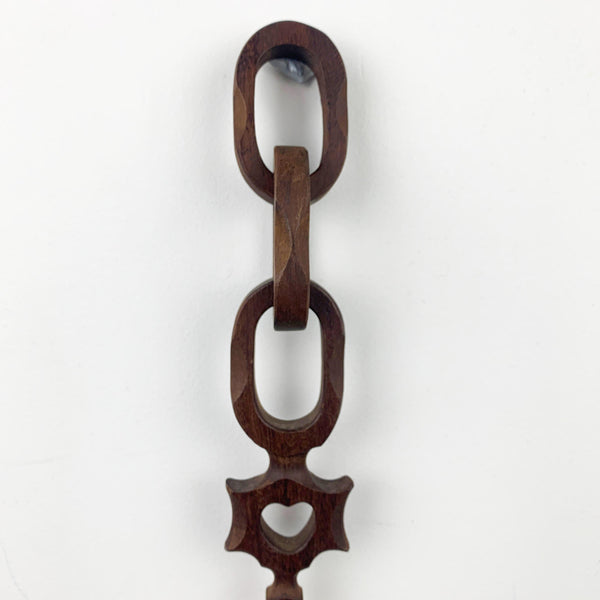 Vintage Welsh lovespoon