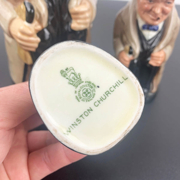 Royal Doulton character jugs Winston Churchill - Sold Separately