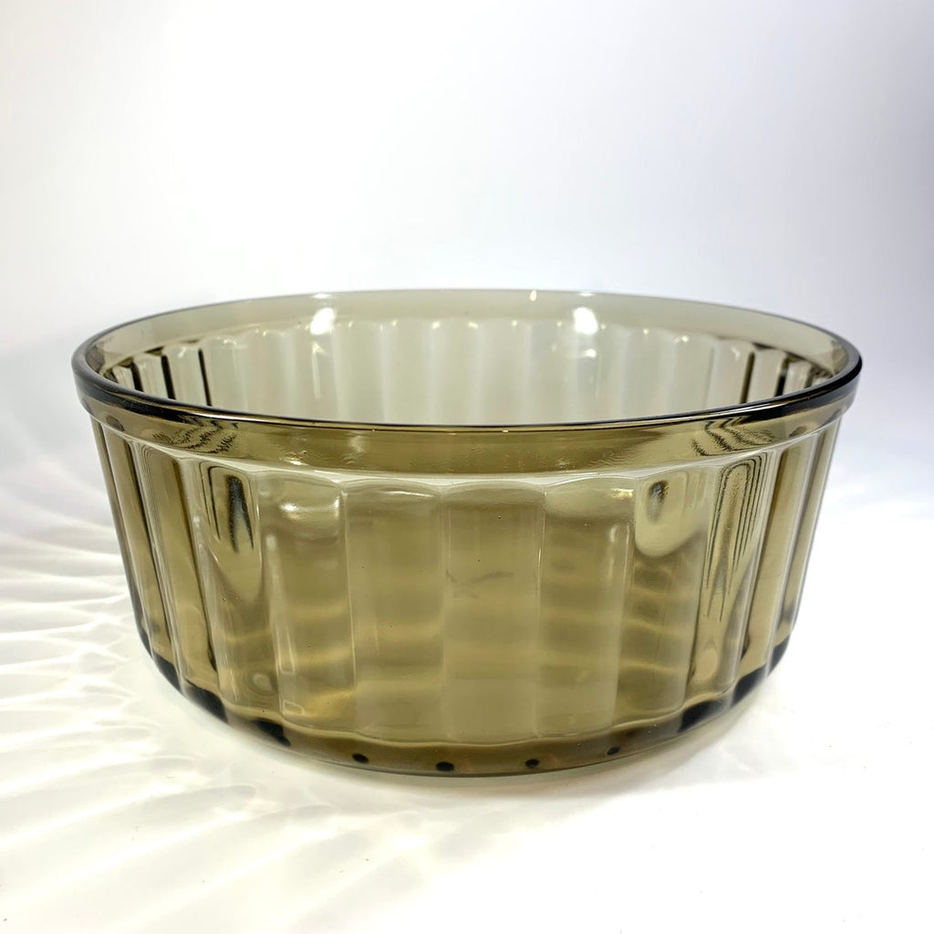 Souffle dish Fume Range from Arcopal Feature Furniture Vintage