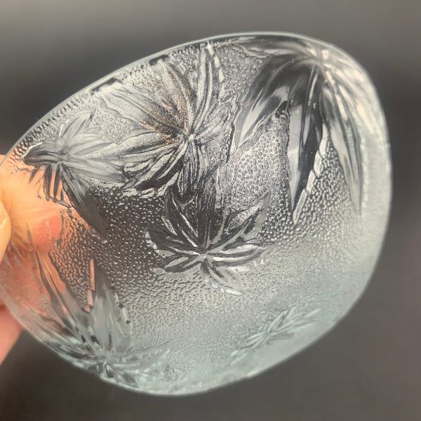 KIG leaf design dessert bowl