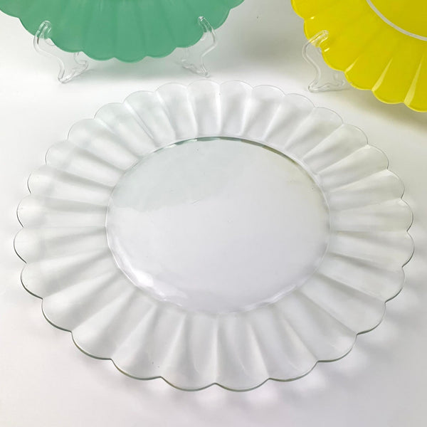 Duralex Marguerite flower plates
